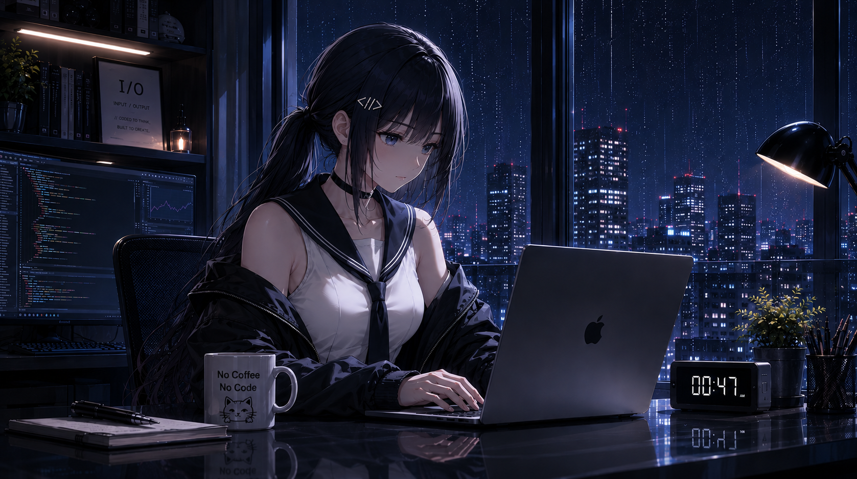 유튜브에서 lofi 채널을 만들었습니다.